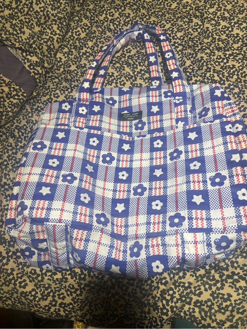 BAGGU Blue Sandy Liang Cloud Carry-On